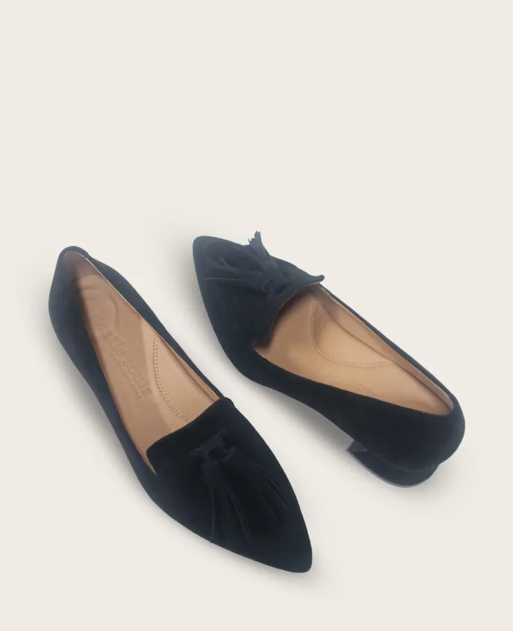 GENTLE SOULS - Glova Suede Tassel Heel>Kenneth Cole Online