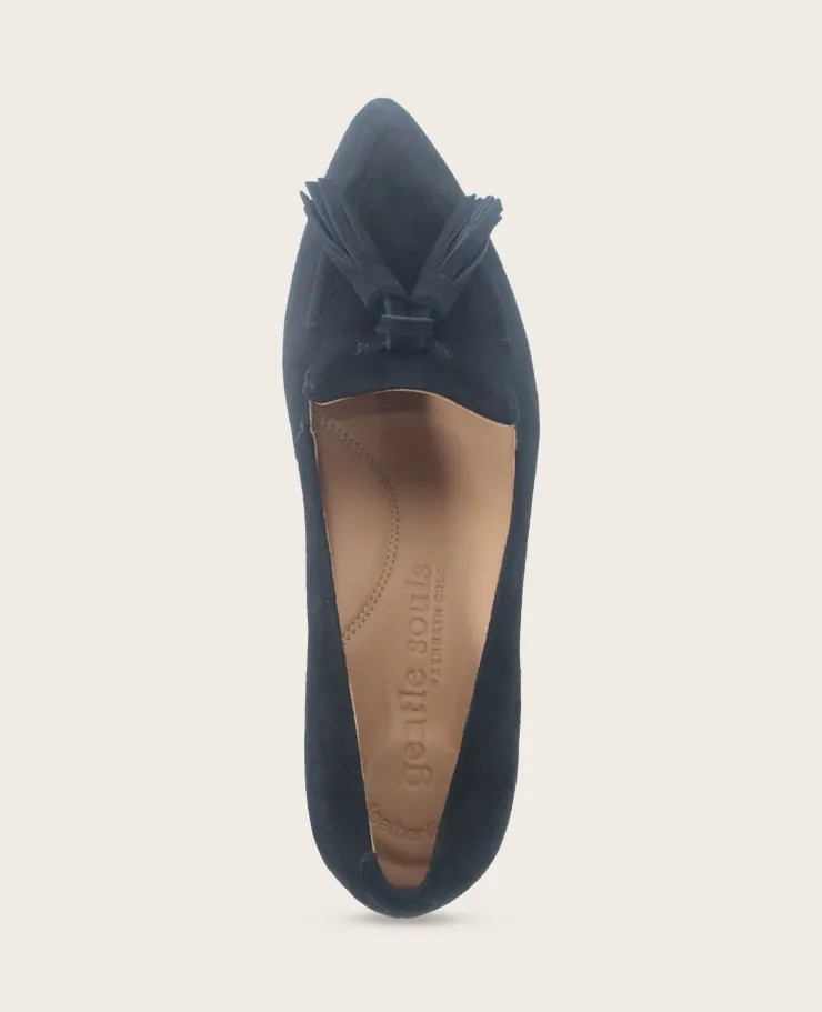 GENTLE SOULS - Glova Suede Tassel Heel>Kenneth Cole Online