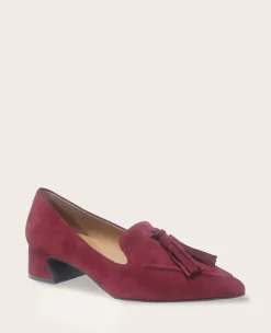 GENTLE SOULS - Glova Suede Tassel Heel><noscript><img width=