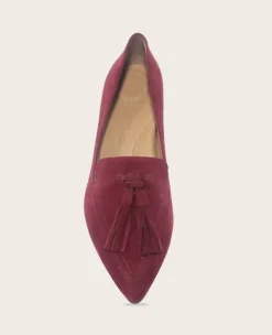 GENTLE SOULS - Glova Suede Tassel Heel><noscript><img width=