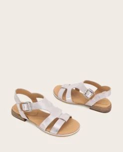 GENTLE SOULS - Haisley Leather Metallic Combo Sandal><noscript><img width=