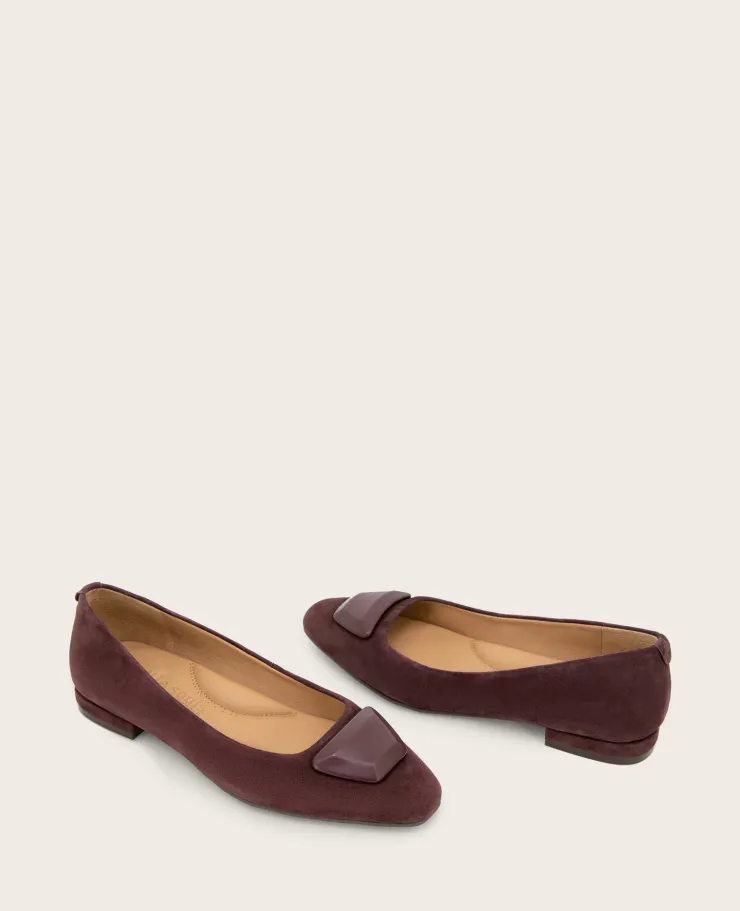 GENTLE SOULS - Hanette Suede Flat>Kenneth Cole Outlet