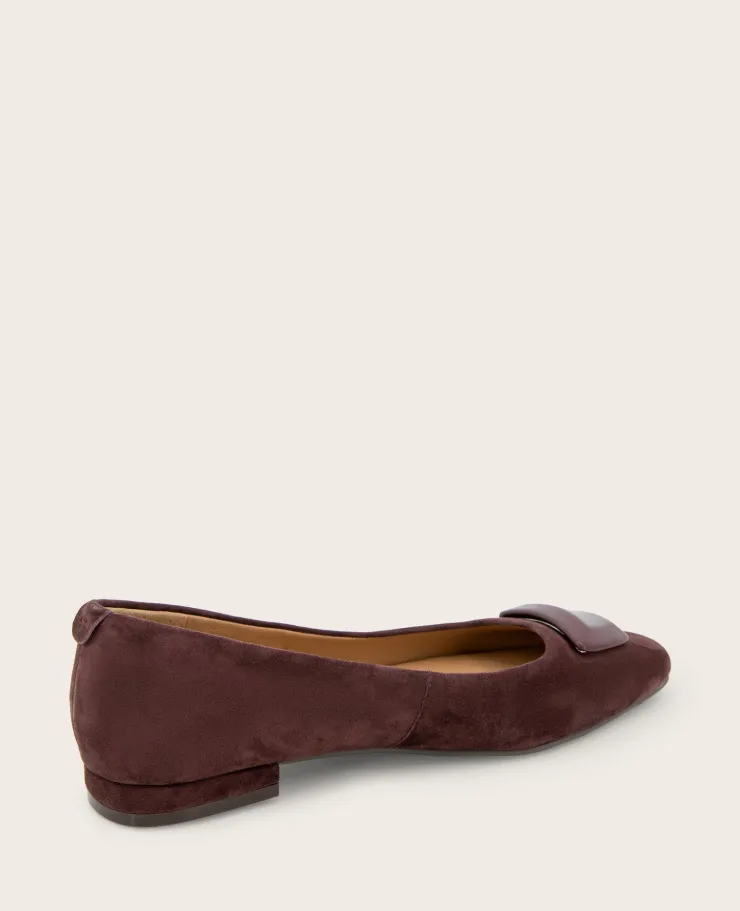 GENTLE SOULS - Hanette Suede Flat>Kenneth Cole Outlet