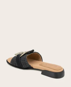 GENTLE SOULS - Hudson Raffia Slip On Sandal><noscript><img width=