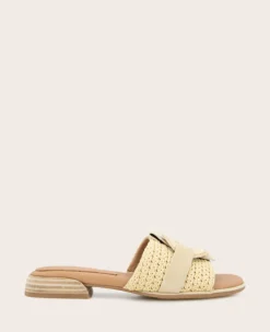GENTLE SOULS - Hudson Raffia Slip On Sandal>Kenneth Cole Discount