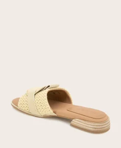 GENTLE SOULS - Hudson Raffia Slip On Sandal><noscript><img width=