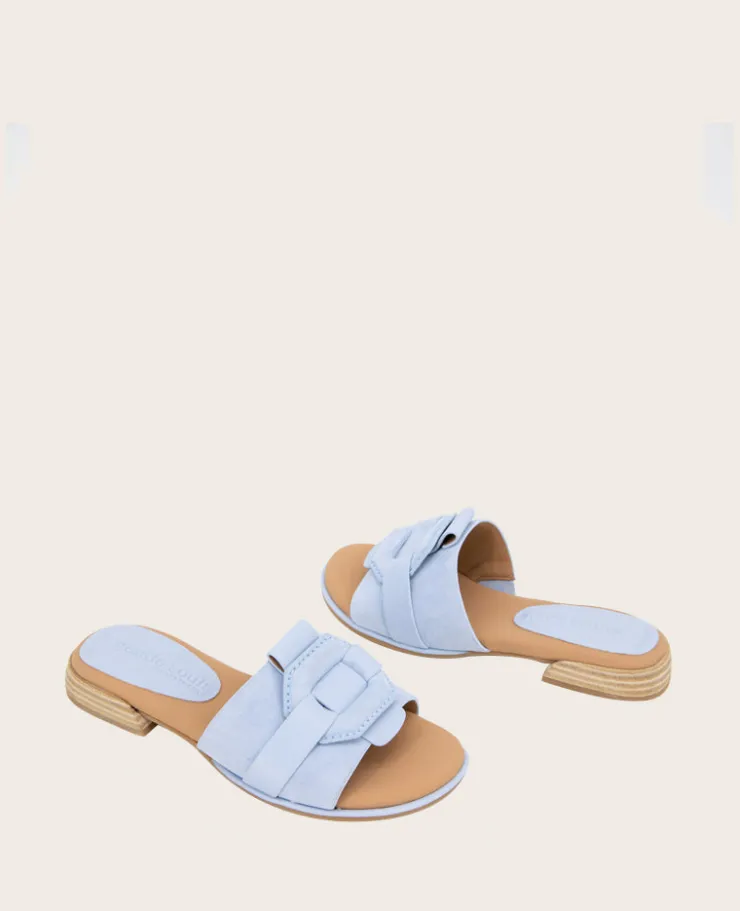 GENTLE SOULS - Hudson Suede Slip On Sandal>Kenneth Cole Outlet