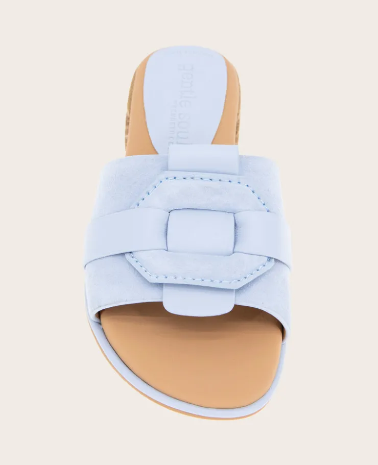 GENTLE SOULS - Hudson Suede Slip On Sandal>Kenneth Cole Outlet