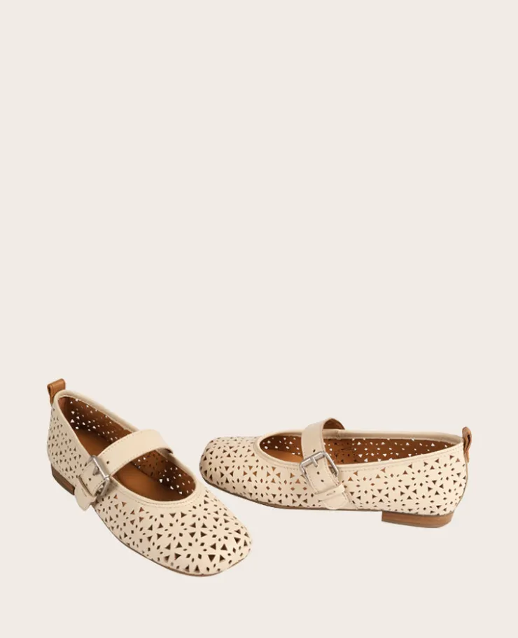 GENTLE SOULS - Karla Perforated Leather Mary Jane Flat>Kenneth Cole New
