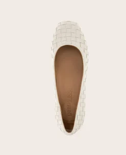GENTLE SOULS - Lancine Leather Woven Heel><noscript><img width=
