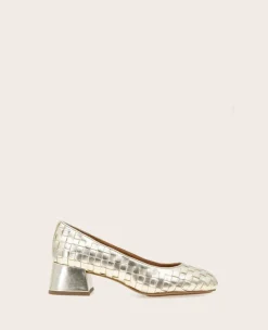 GENTLE SOULS - Lancine Metallic Woven Heel>Kenneth Cole New