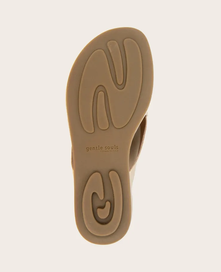 GENTLE SOULS - Laniey X-Band Leather Sandal>Kenneth Cole Online