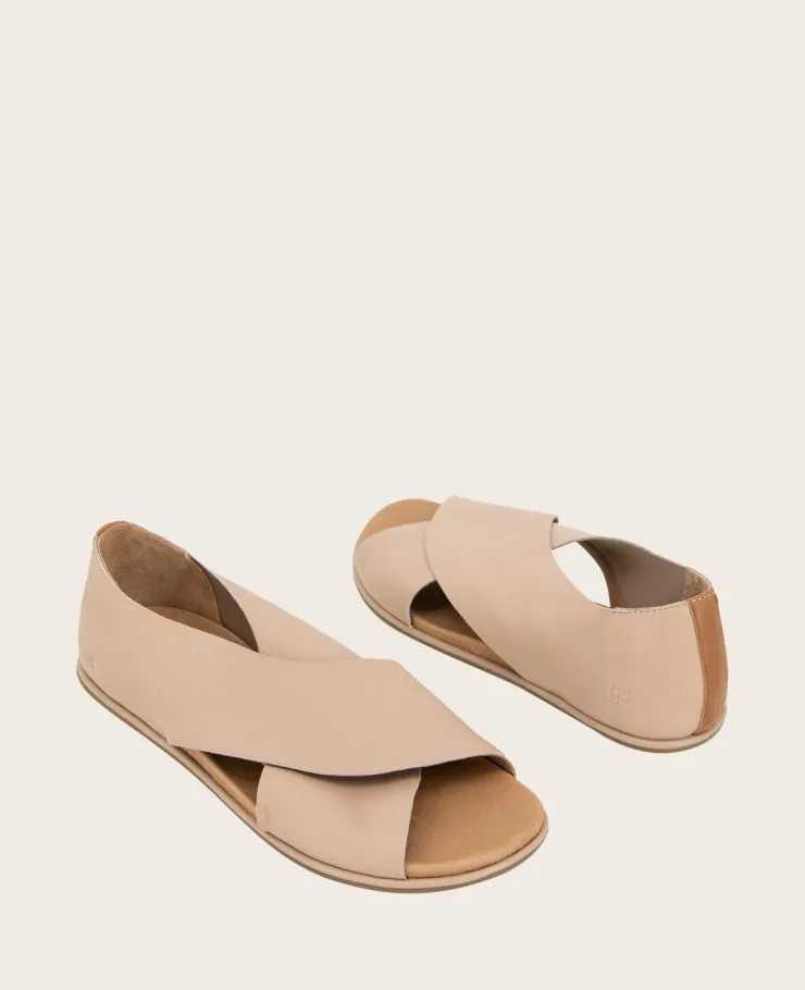 GENTLE SOULS - Laniey X-Band Leather Sandal>Kenneth Cole Outlet