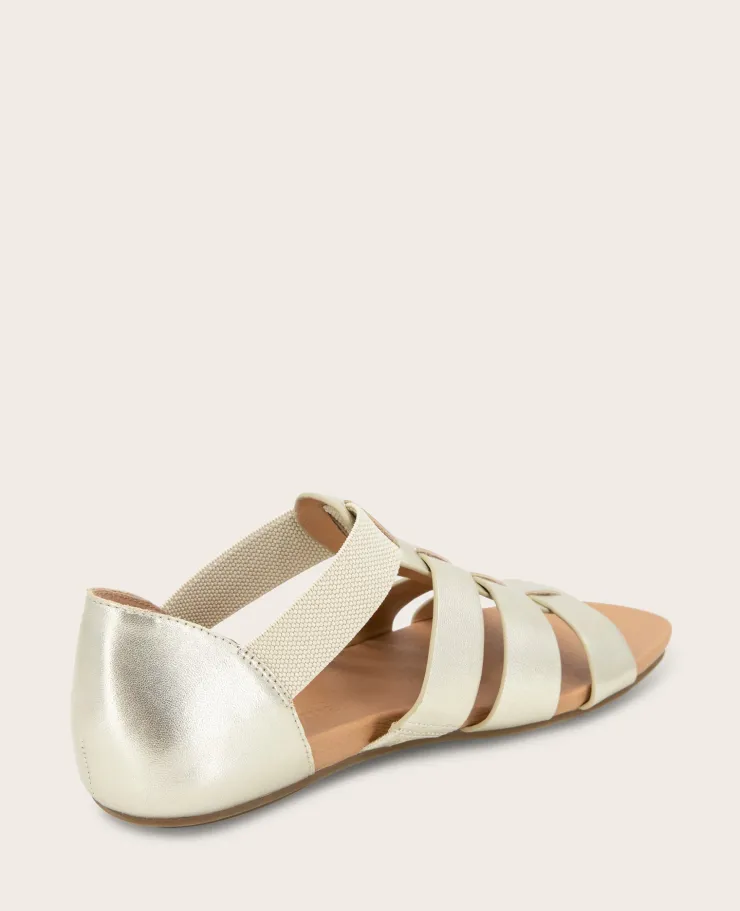 GENTLE SOULS - Lennon Metallic Fisherman Sandal>Kenneth Cole Online