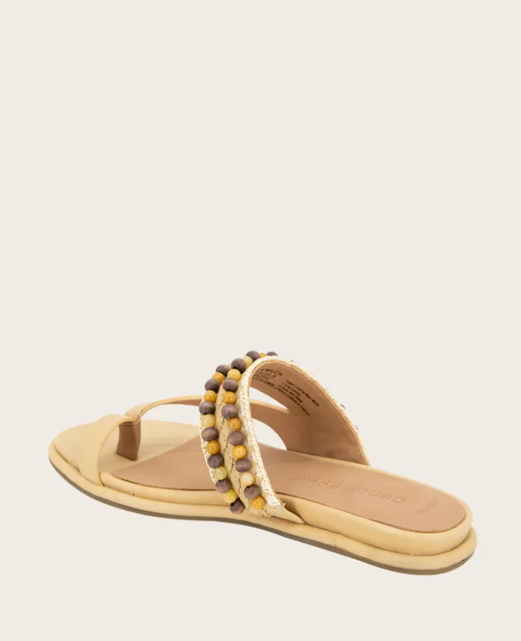 GENTLE SOULS - Lentini Leather Beaded Sandal>Kenneth Cole Sale