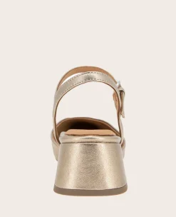 GENTLE SOULS - Lucinda Metallic Closed Toe Strap Sandal><noscript><img width=
