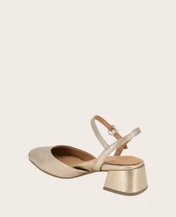 GENTLE SOULS - Lucinda Metallic Closed Toe Strap Sandal><noscript><img width=