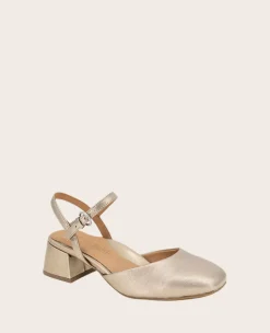 GENTLE SOULS - Lucinda Metallic Closed Toe Strap Sandal><noscript><img width=