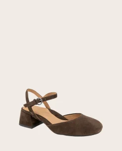 GENTLE SOULS - Lucinda Suede Closed Toe Strap Sandal><noscript><img width=