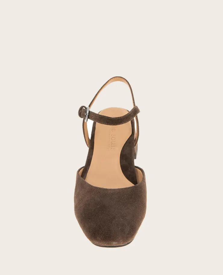 GENTLE SOULS - Lucinda Suede Closed Toe Strap Sandal>Kenneth Cole Outlet