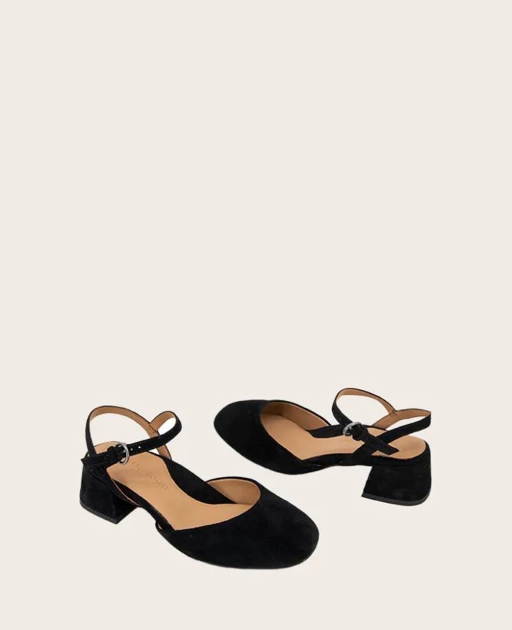 GENTLE SOULS - Lucinda Suede Closed Toe Strap Sandal>Kenneth Cole Outlet