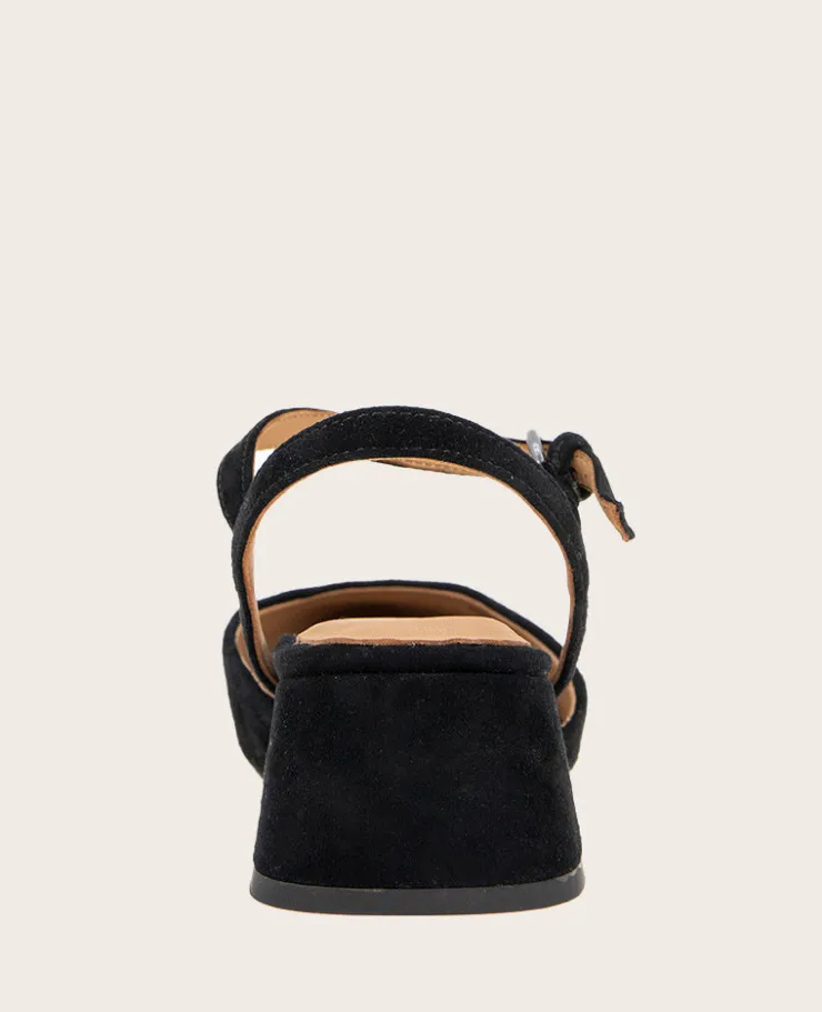 GENTLE SOULS - Lucinda Suede Closed Toe Strap Sandal>Kenneth Cole Outlet