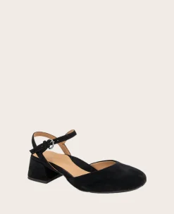 GENTLE SOULS - Lucinda Suede Closed Toe Strap Sandal><noscript><img width=