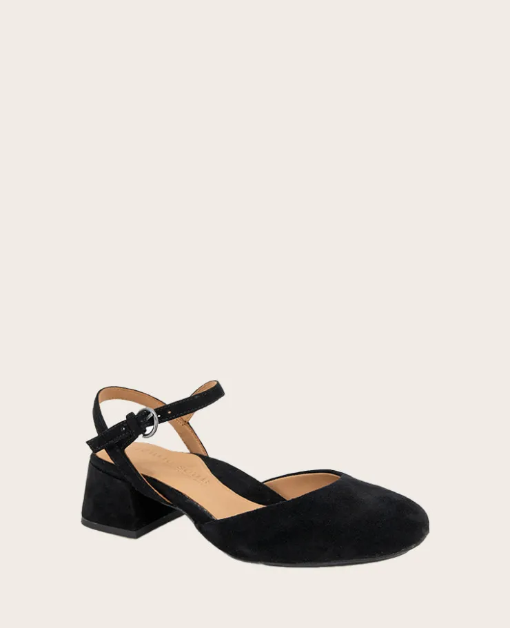 GENTLE SOULS - Lucinda Suede Closed Toe Strap Sandal>Kenneth Cole Outlet