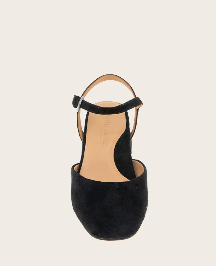 GENTLE SOULS - Lucinda Suede Closed Toe Strap Sandal>Kenneth Cole Outlet