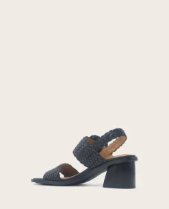 GENTLE SOULS - Madylyn Woven Leather Heel Sandal><noscript><img width=