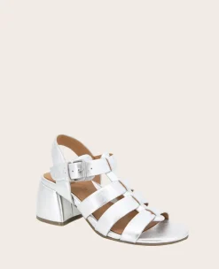 GENTLE SOULS - Margarite Leather Heel Sandal><noscript><img width=