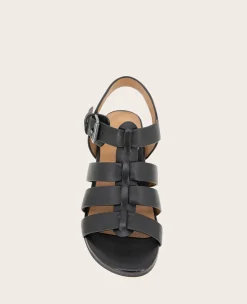 GENTLE SOULS - Margarite Leather Heel Sandal><noscript><img width=