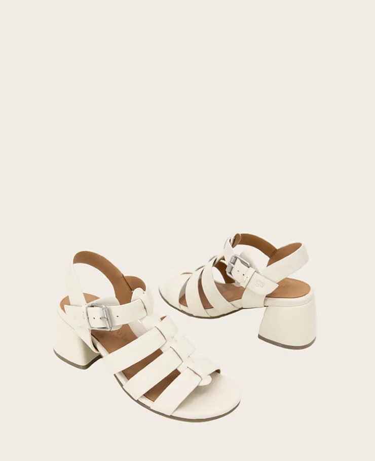 GENTLE SOULS - Margarite Leather Heel Sandal>Kenneth Cole New
