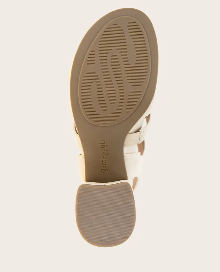 GENTLE SOULS - Margarite Leather Heel Sandal>Kenneth Cole New