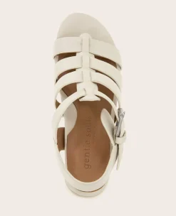 GENTLE SOULS - Margarite Leather Heel Sandal><noscript><img width=