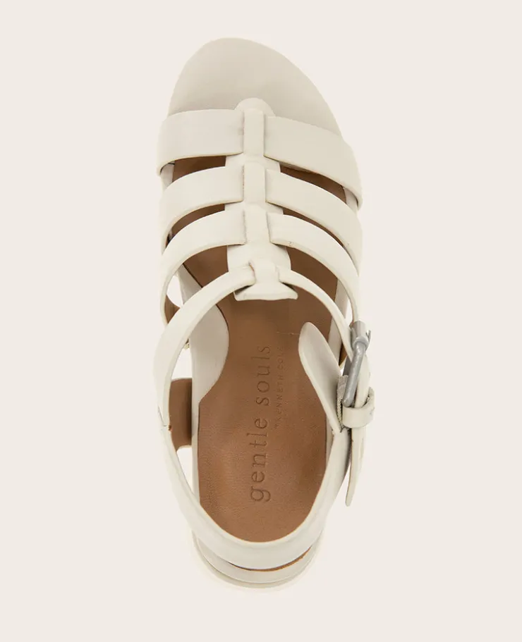 GENTLE SOULS - Margarite Leather Heel Sandal>Kenneth Cole New
