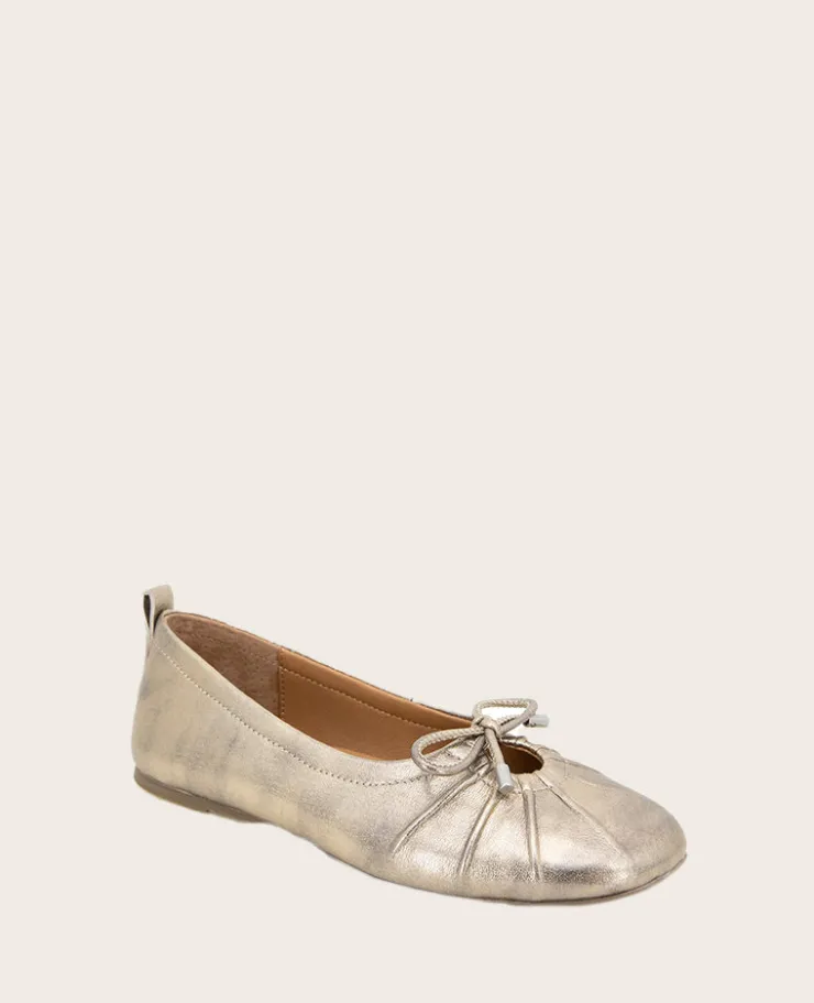 GENTLE SOULS - Marilyn Leather Pleated Ballet Flat>Kenneth Cole Clearance