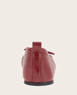 GENTLE SOULS - Marilyn Leather Pleated Ballet Flat><noscript><img width=