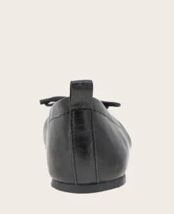 GENTLE SOULS - Marilyn Leather Pleated Ballet Flat><noscript><img width=