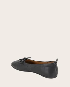 GENTLE SOULS - Marilyn Leather Pleated Ballet Flat><noscript><img width=