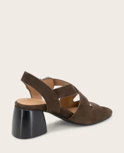 GENTLE SOULS - Mela Suede Cross Strap Sandal><noscript><img width=