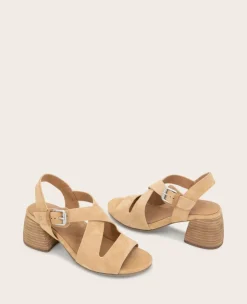 GENTLE SOULS - Mela Suede Cross Strap Sandal><noscript><img width=