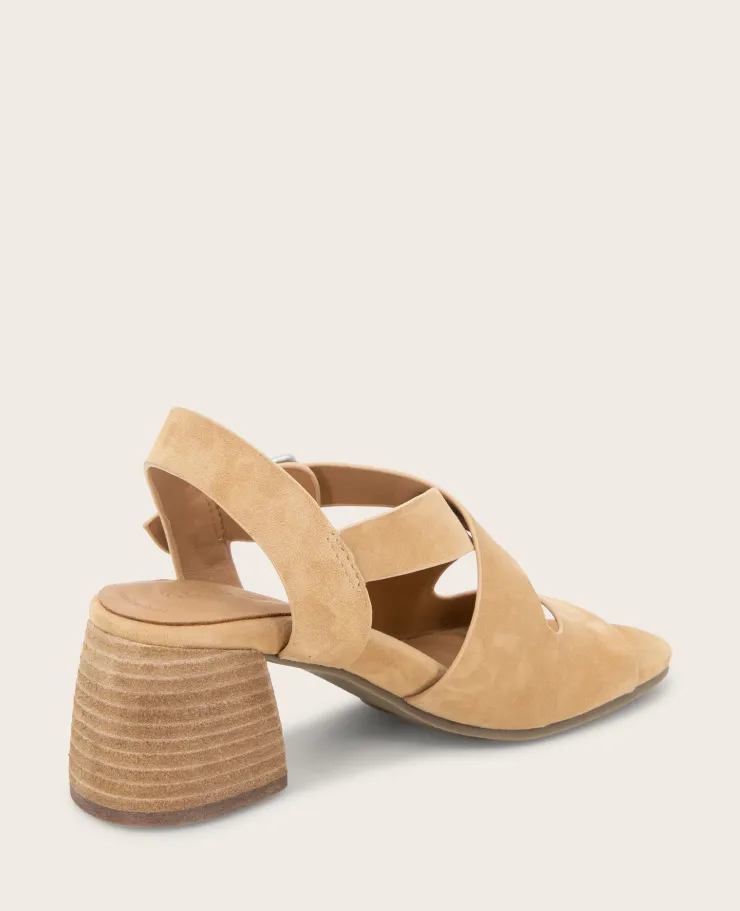 GENTLE SOULS - Mela Suede Cross Strap Sandal>Kenneth Cole Sale