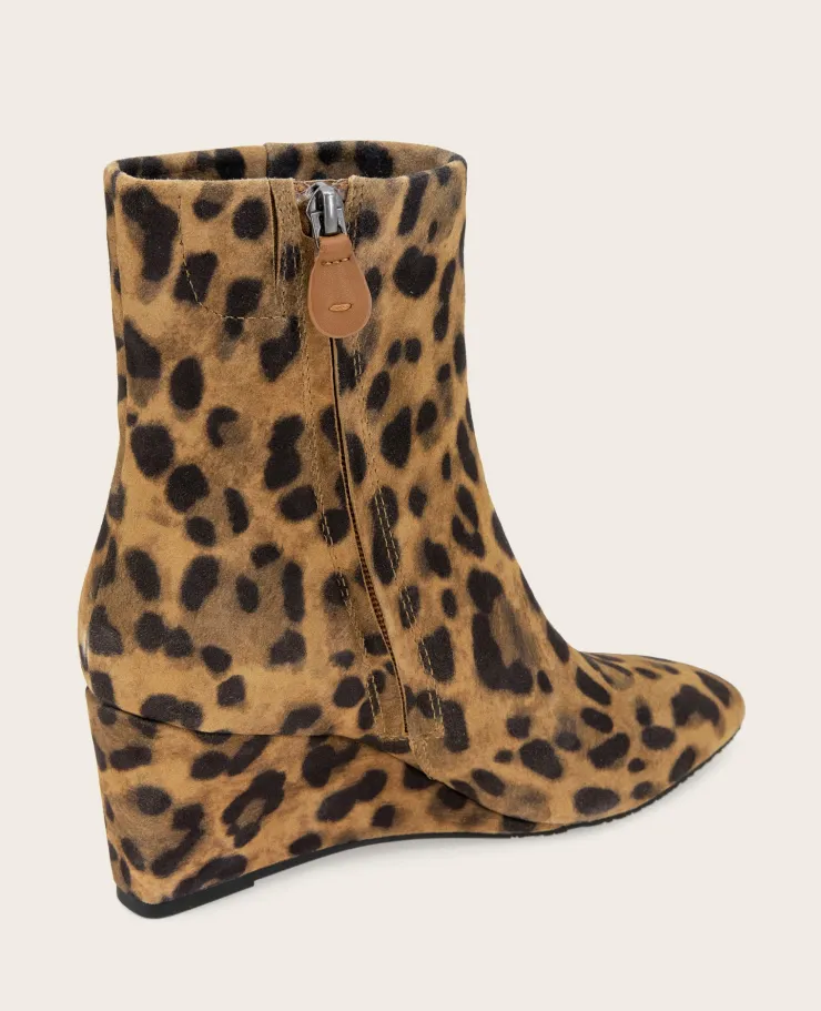 GENTLE SOULS - Nash Suede Side Zip Wedge Bootie>Kenneth Cole Discount