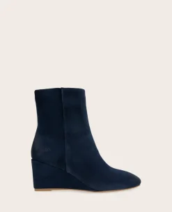 GENTLE SOULS - Nash Suede Side Zip Wedge Bootie>Kenneth Cole Discount