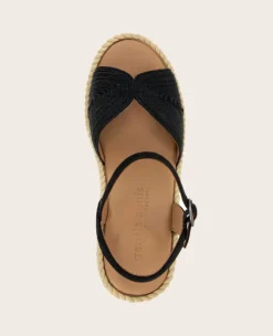GENTLE SOULS - Nola Fabric Espadrille Wedge><noscript><img width=