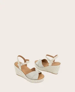 GENTLE SOULS - Nola Fabric Espadrille Wedge><noscript><img width=