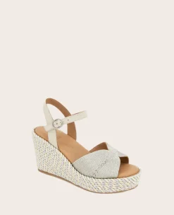GENTLE SOULS - Nola Fabric Espadrille Wedge><noscript><img width=