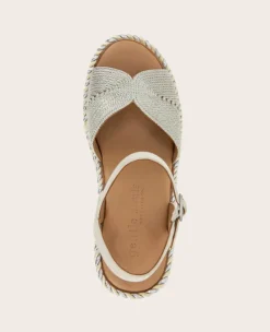 GENTLE SOULS - Nola Fabric Espadrille Wedge><noscript><img width=