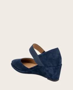 GENTLE SOULS - Oriana Suede Wedge><noscript><img width=